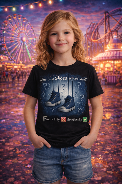 “Were Those Shoes a Good Idea?” – The Ultimate Shoe Lover Tee